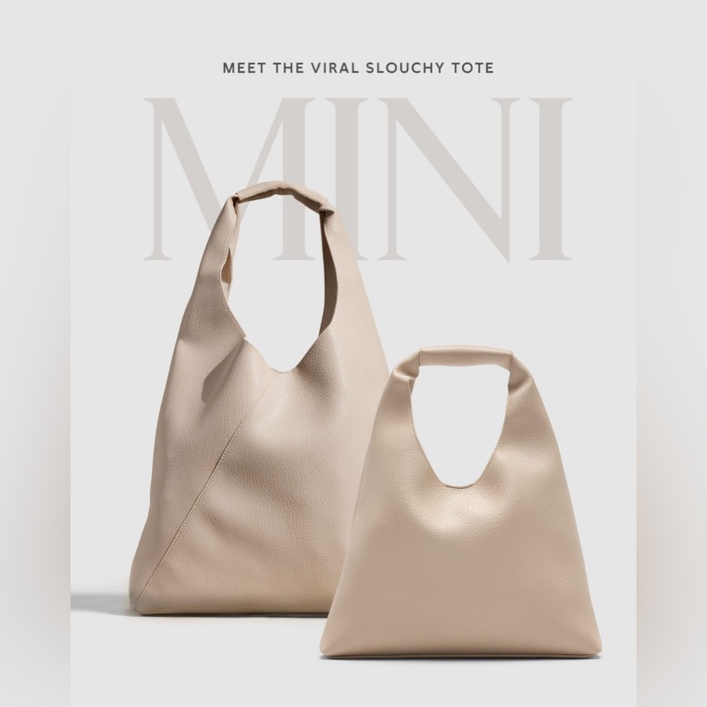 Mini Slouchy Tote — NEW